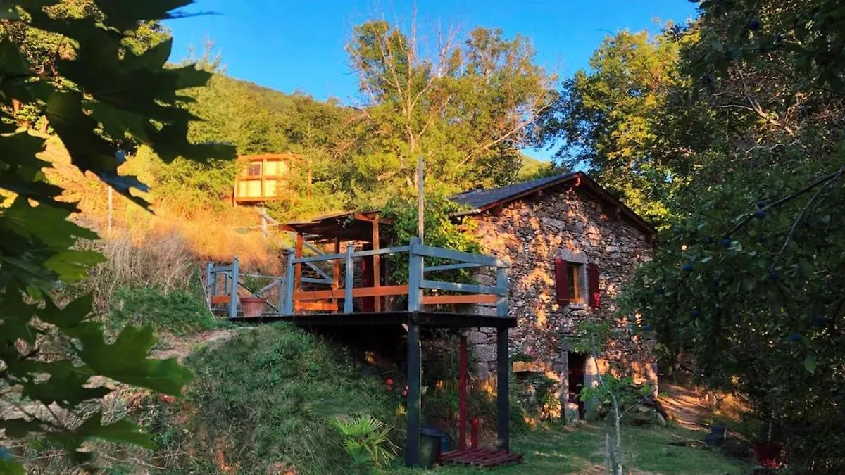 Nyaraló La Cabane Des Raspes Montjaux Franciaország